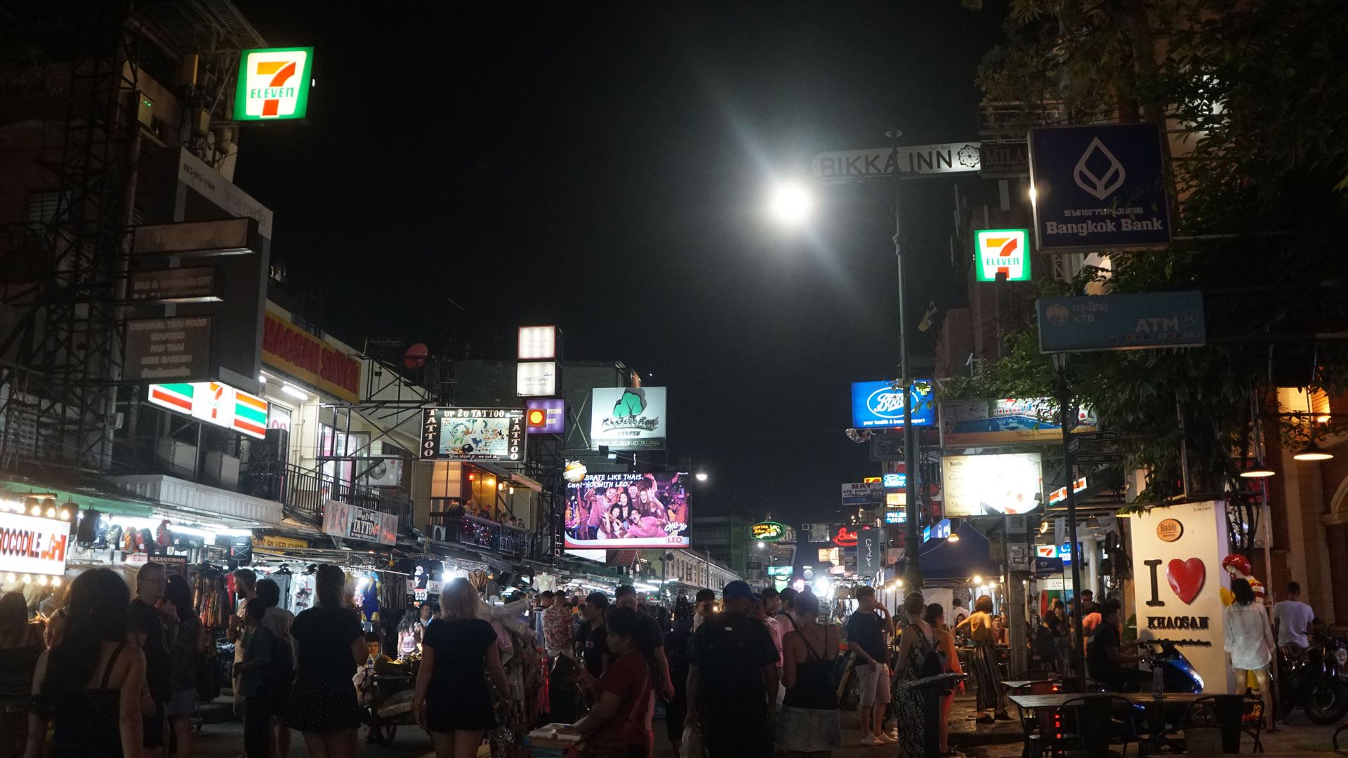 Night Walk at Khao San Road